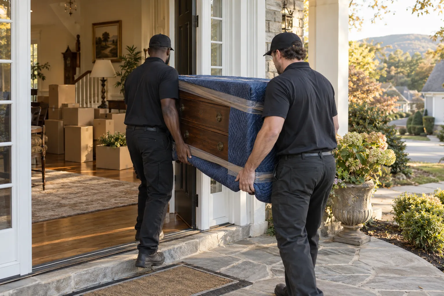 Access preparation for estate cleanout
